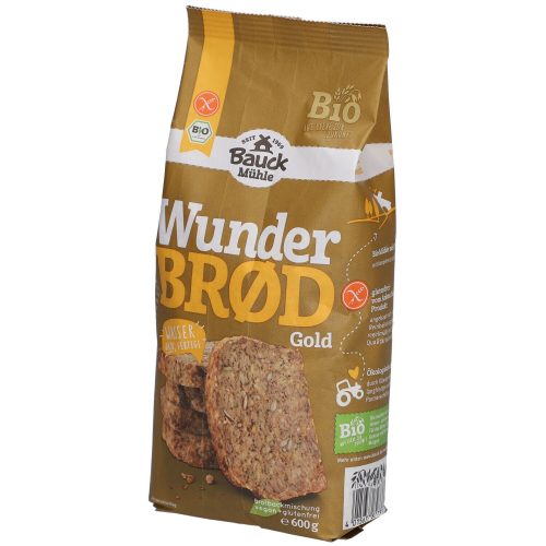 Bauckhof, Bauckhof Wunderbrot Gold Brotbackmischung (600g)