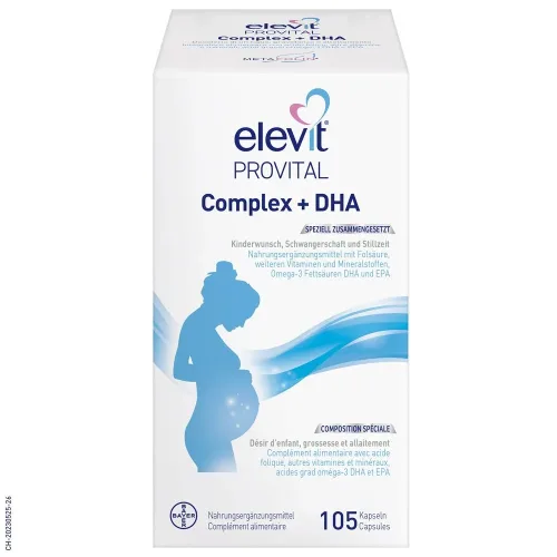 Elevit, elevit Provital Complex + DHA Kapseln (60 Stk)