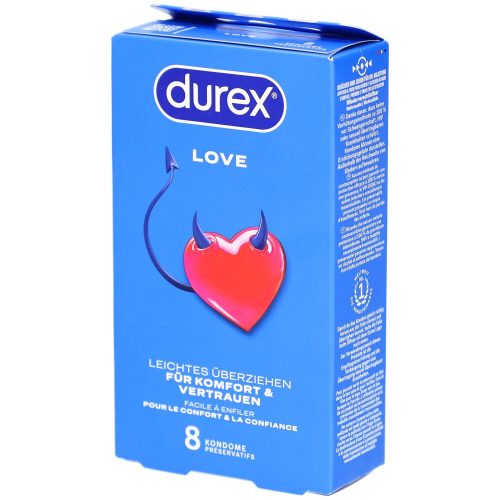 Durex, Durex - Love Dünne Kondome - Transparent - Latex - 8 Stück