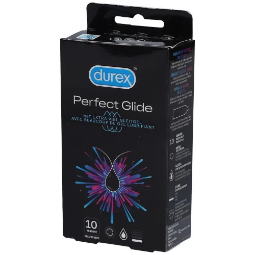 Durex, Durex - Perfect Glide, 10 Stück, Transparent