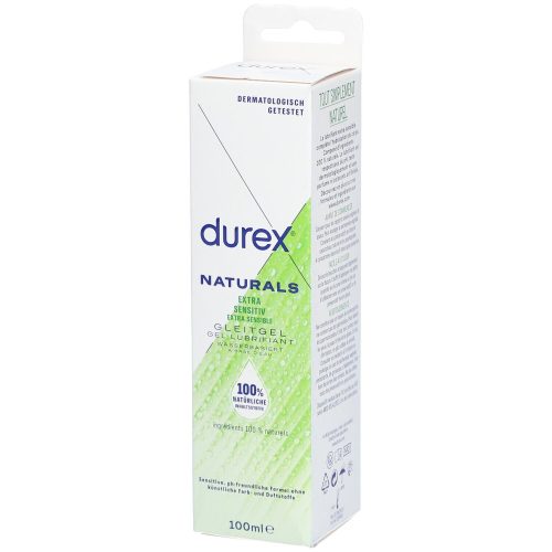 Durex, Durex Naturals Gleitmittel auf Wasserbasis, 100 ml - Amorana