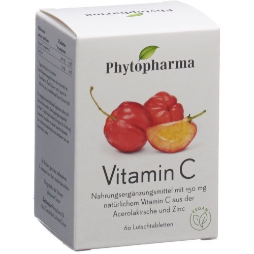 Phytopharma, Phytopharma Vitamin C Lutschtabletten (60 Stk)