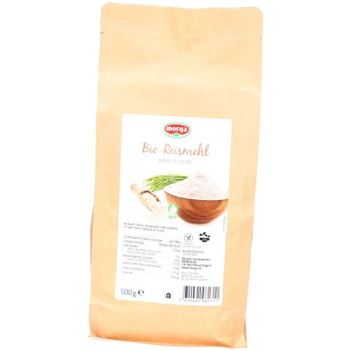 morga, morga Reismehl Bio Knospe glutenfrei (500g)