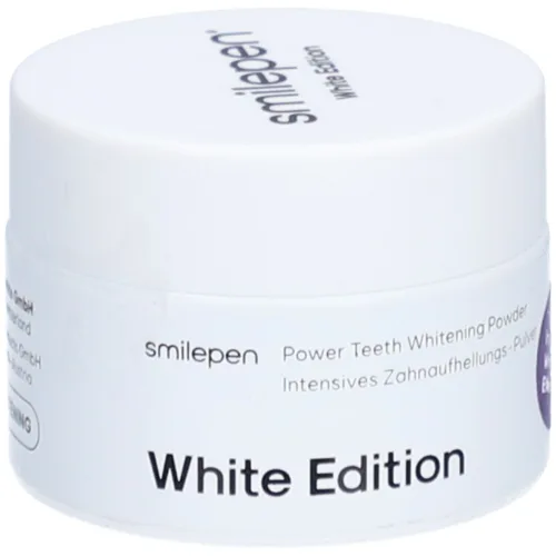 SmilePen, Smilepen White Edition 20 g Zahnbleiche Pulver – Ersatzbürste/Zahnpflege Zubehör