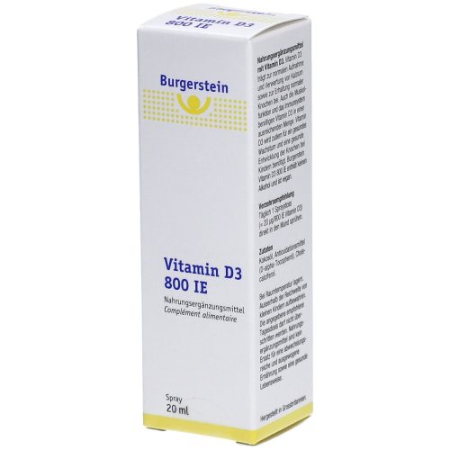 Burgerstein, Burgerstein Vitamin D3 800 IE Spray (20ml)