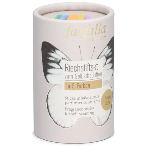 farfalla, Farfalla Riechstiftset mit 5 Farben (5 Stk)