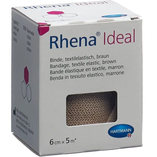 Rhena, Rhena Ideal Elastische Binde 6cmx5m hautfarben (1 Stk)