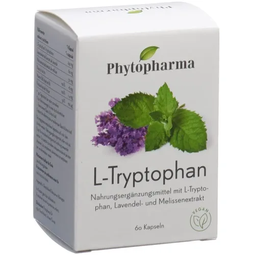 Phytopharma, Phytopharma - L-Tryptophan Kapseln, 60 Stück