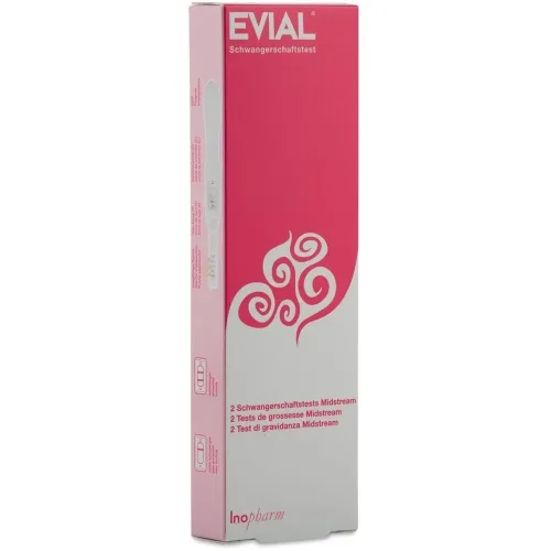 Evial, Evial Schwangerschaftstest Midstream (2 Stk)