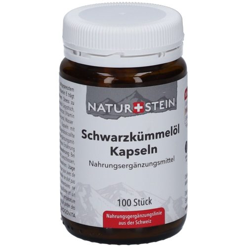 NATURSTEIN, NATURSTEIN Schwarzkümmelöl Ägyptisch Kapsel (100 Stück)