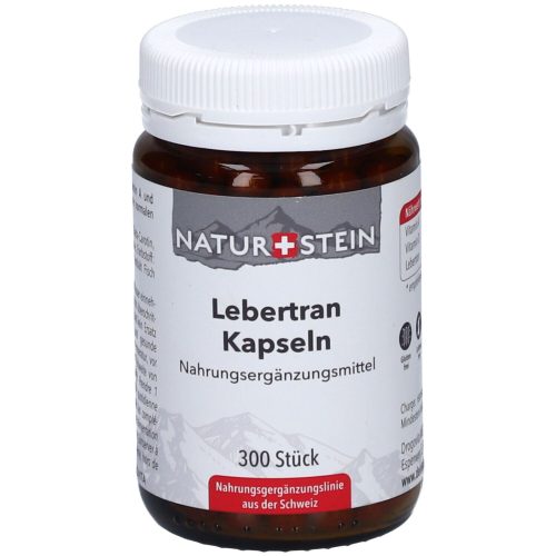 NATURSTEIN, NATURSTEIN Lebertran Kapseln (300 Stk)