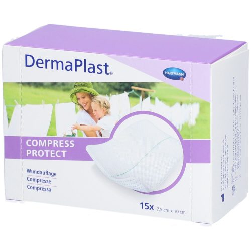 DERMAPLAST, DermaPlast Compress Protect 7.5x10cm (15 Stk)
