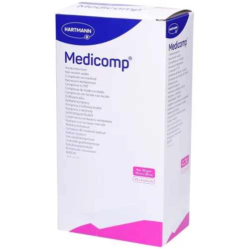 MEDICOMP, Medicomp 4-fach S30 10x20cm steril (25x2 Stk)