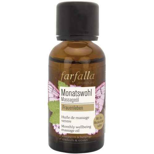 farfalla, Farfalla Frauenleben Muskatellersalbei Massageöl (30ml)