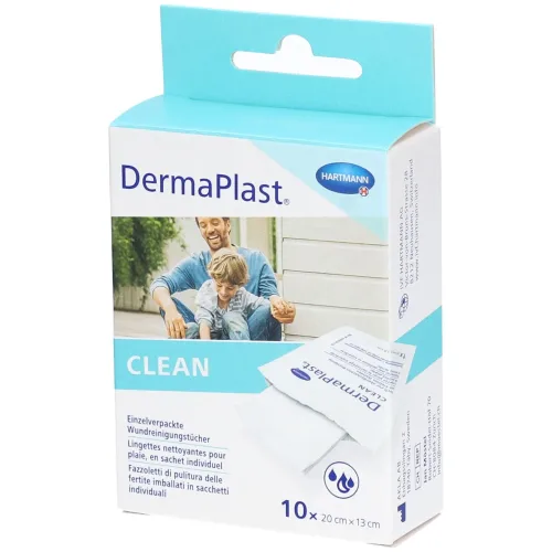 DERMAPLAST, DermaPlast Clean Wundreinigungstücher (10 Stk)