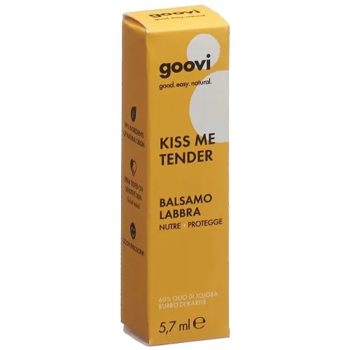Goovi, Goovi - Kiss Me Tender, Nährender & Schützender Lippenbalsam, 5.7  ml
