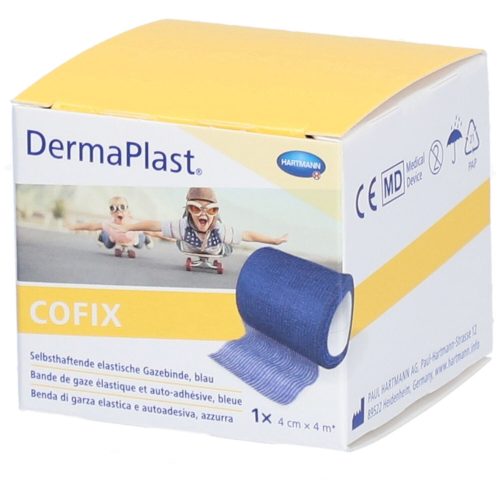 DermaPlast, DermaPlast CoFix 4cmx4m blau (1 Stück)