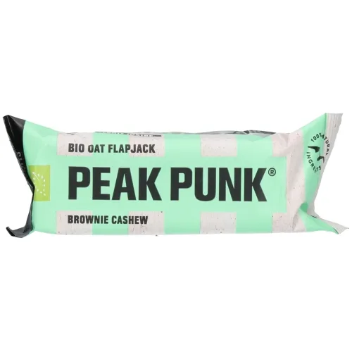 PEAK PUNK, PEAK PUNK Organic Oat Flapjack Brownie Cashew (60g)