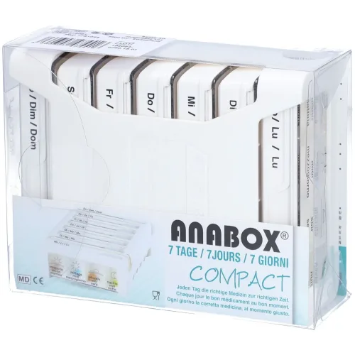 Anabox, Anabox Medidispenser compact 7 Tage weiss (1 Stk)