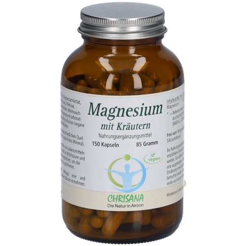 Chrisana, CHRISANA Magnesium mit Kräutern Kapseln (150 Stk)