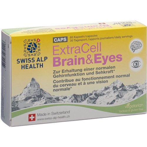 Swiss Alp Health, Swiss Alp Health Extra Cell Brain & Eyes Kapsel (60 Stk)