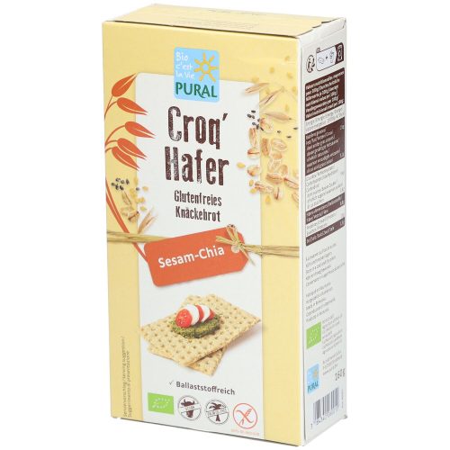 Pural, PURAL Croq'Hafer Sesam Chia glutenfrei (160g)