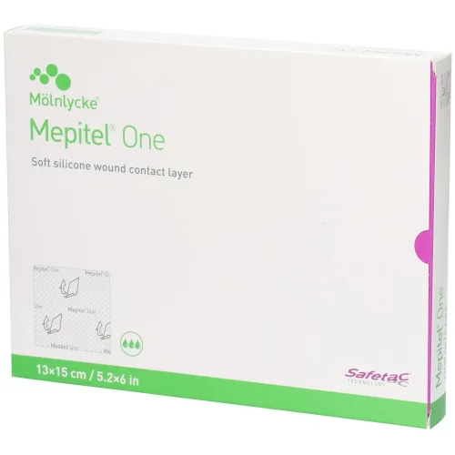 Mepitel, Mepitel One Silikon-Netzverband, 13x15xm (5 Stk)