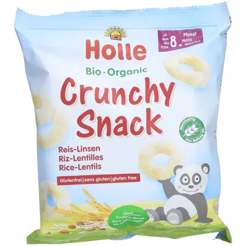 Holle, Holle Bio-Crunchy Snack Reis-Linsen (25g)