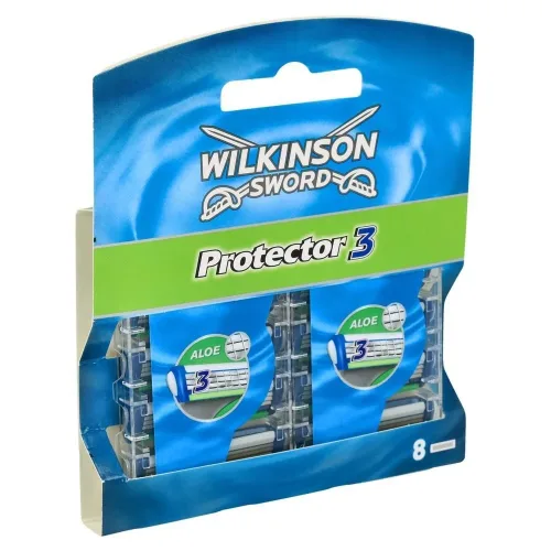 Wilkinson, WILKINSON SWORD Protector 3 Rasierklingen (8 Stk)