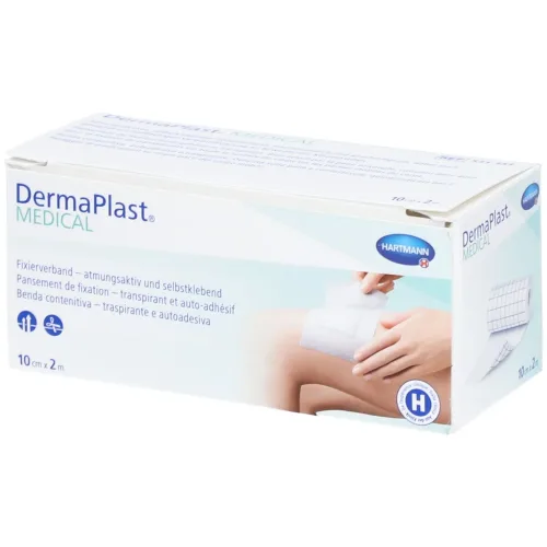DERMAPLAST, DermaPlast Medical Fixiervlies 10cmx2m (1 Stk)