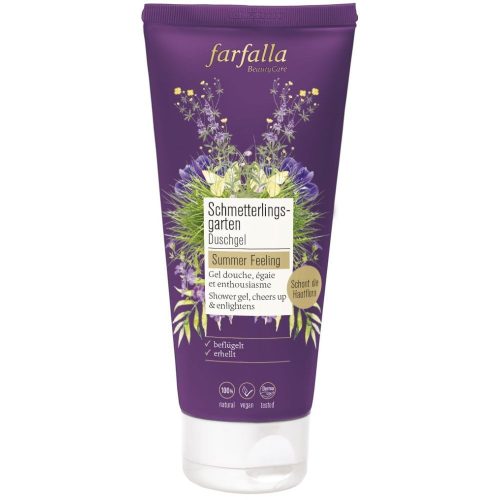 farfalla, farfalla - Schmetterlingsgarten,Duschgel, 200 ml