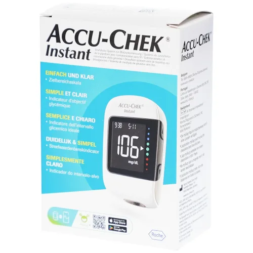 Accu Chek, ACCU-CHEK INSTANT Set mg/dl inklusive 1x10 Tests (1 Stk)