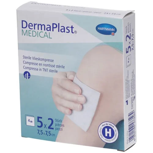 DERMAPLAST, DermaPlast Medical Vlieskompresse (5 Stk)