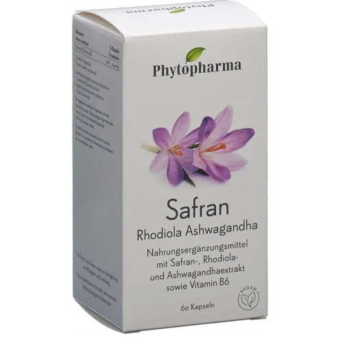 Phytopharma, Phytopharma Safran Kapseln (60 Stk)
