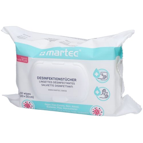 martec, MARTEC Desinfektionst&uuml;cher 33087 Mit Aloe-Vera 40 Stk.