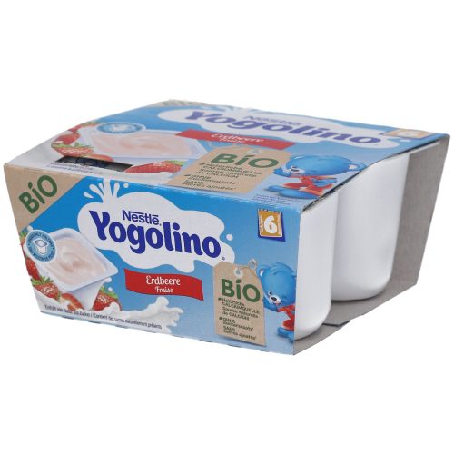 Nestlé Yogolino, Nestlé Yogolino Bio Erdbeere, 6 Monate (4x90g)