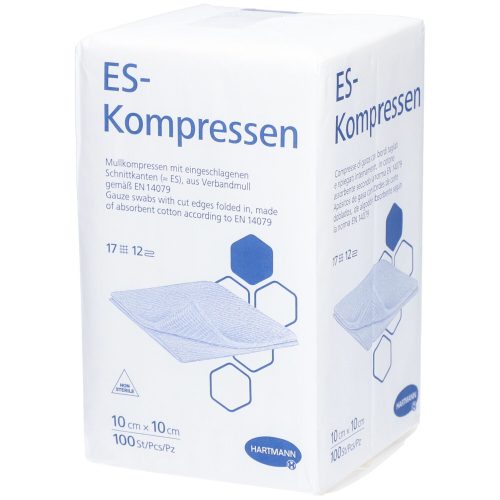 Hartmann, HARTMANN ES-Kompressen 12fach 10x10cm (100 Stk)
