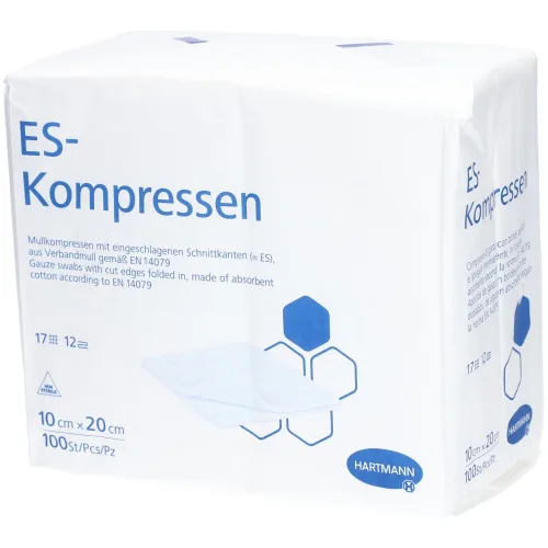 Hartmann, HARTMANN ES-Kompressen 12fach 10x20cm (100 Stk)