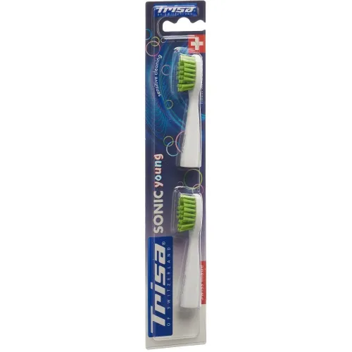 Trisa, Trisa Ersatzset Sonic Pro Clean Young (2 Stk)