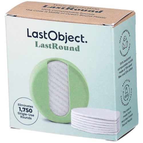 LastRound, LastRound Wiederverwendbare Wattepads grün 1 Stück