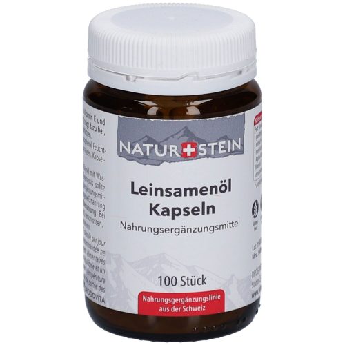 NATURSTEIN, NATURSTEIN Leinsamenöl Kapseln (100 Stk)