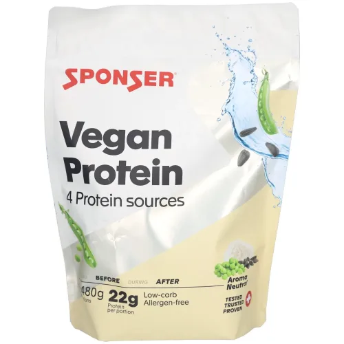SPONSER, SPONSER Vegan Protein Neutral (480g)