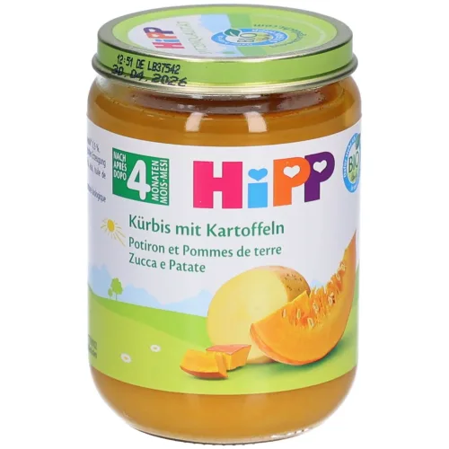 Hipp, Hipp Bio Kürbis mit Kartoffeln (190g)