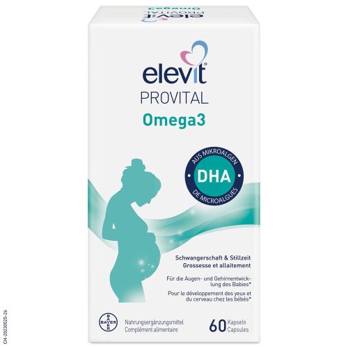 Elevit, elevit Provital Omega3 DHA Kapseln (60 Stk)