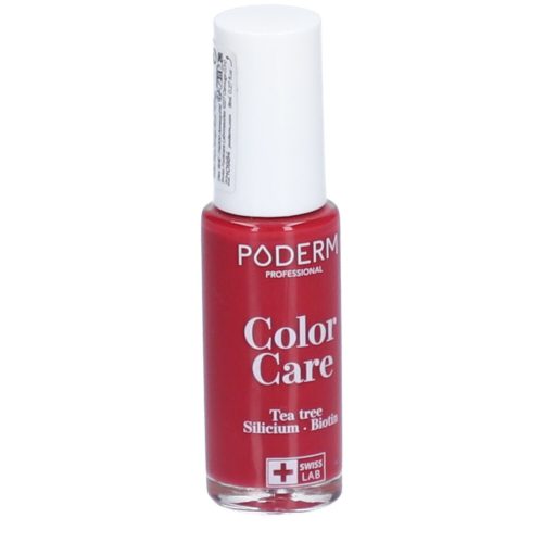 PODERM, Vernis Color Care 797 Rouge Rose
