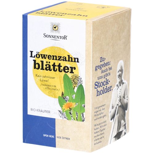 SONNENTOR, Sonnentor Löwenzahnblätter Bio Kräutertee (18x1.2g)