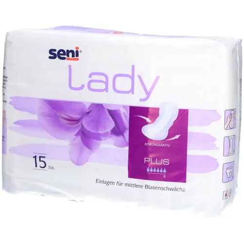 SENI, Seni Lady Plus Einlage (15 Stk)