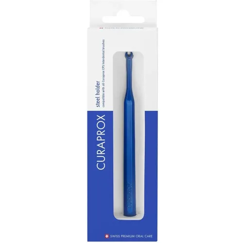 CURAPROX, CURAPROX - UHS 475 Stahl-Halter, blau, 1 Stück