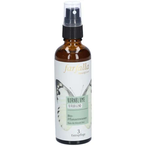 farfalla, Farfalla Bio-Pflanzenwasser Kornblume (75ml)