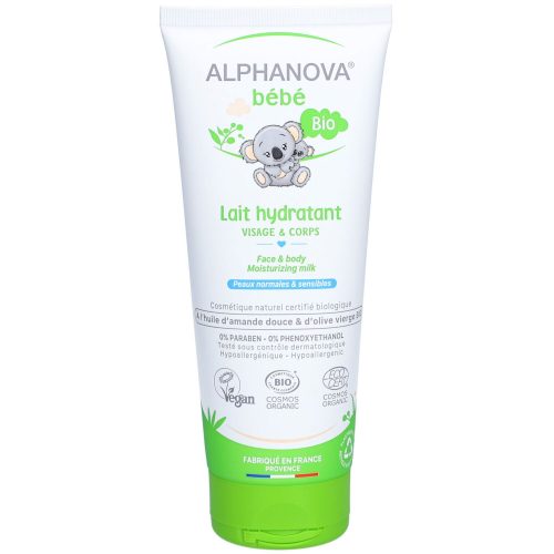 ALPHANOVA, ALPHANOVA bébé Feuchtigkeitsmilch Gesicht & Körper (200ml)